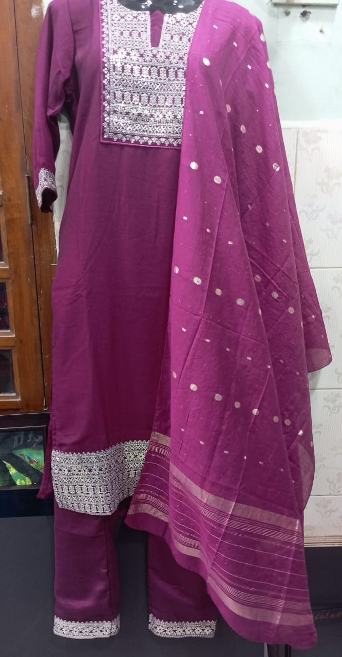3 PCS SET GRAND KURTIS
