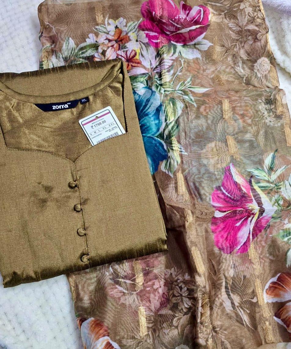 2 Piece Set (Top+Shawl)