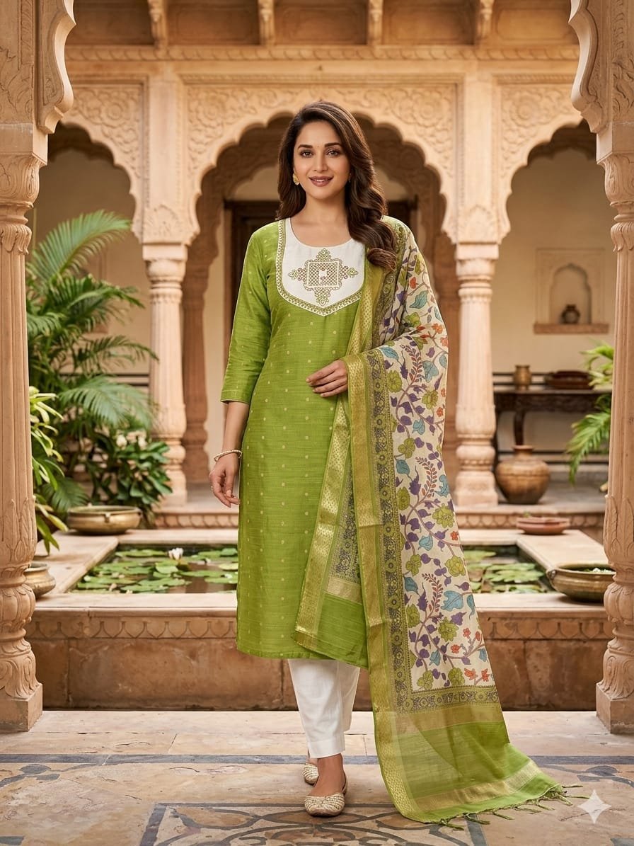 3 PCS SET GRAND KURTIS