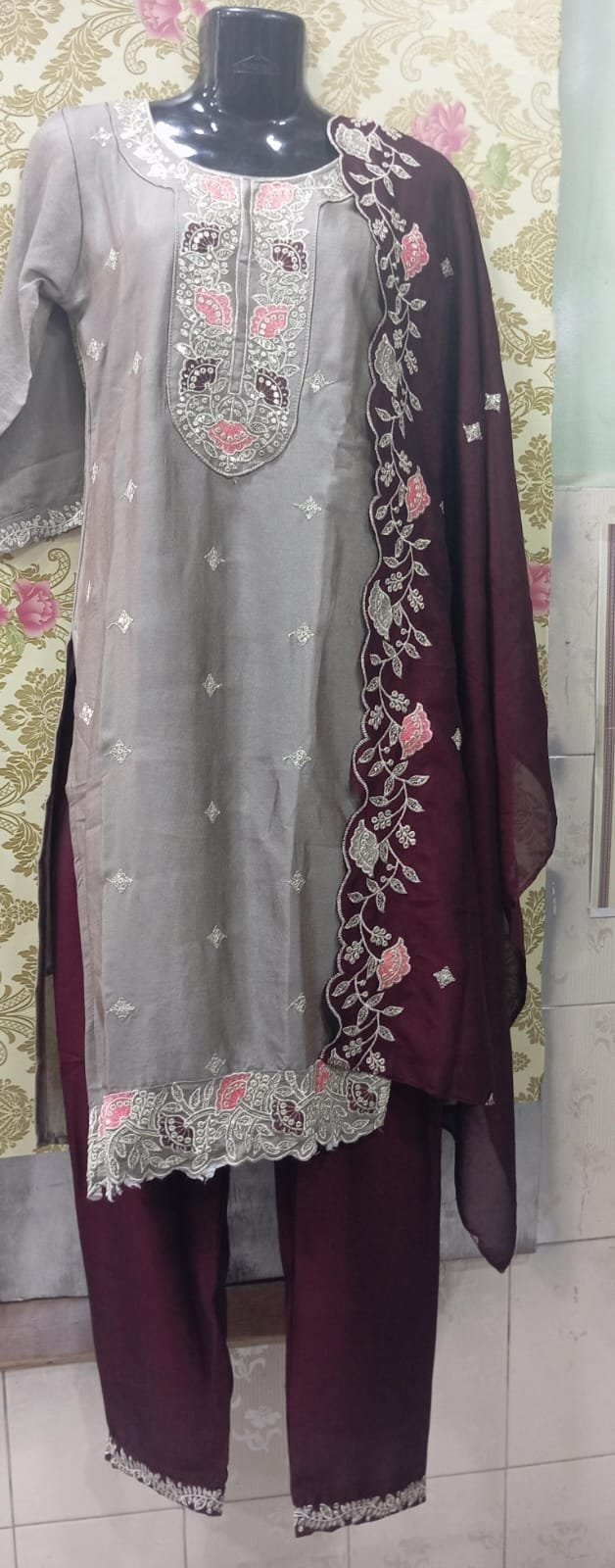 3 PCS SET GRAND KURTIS