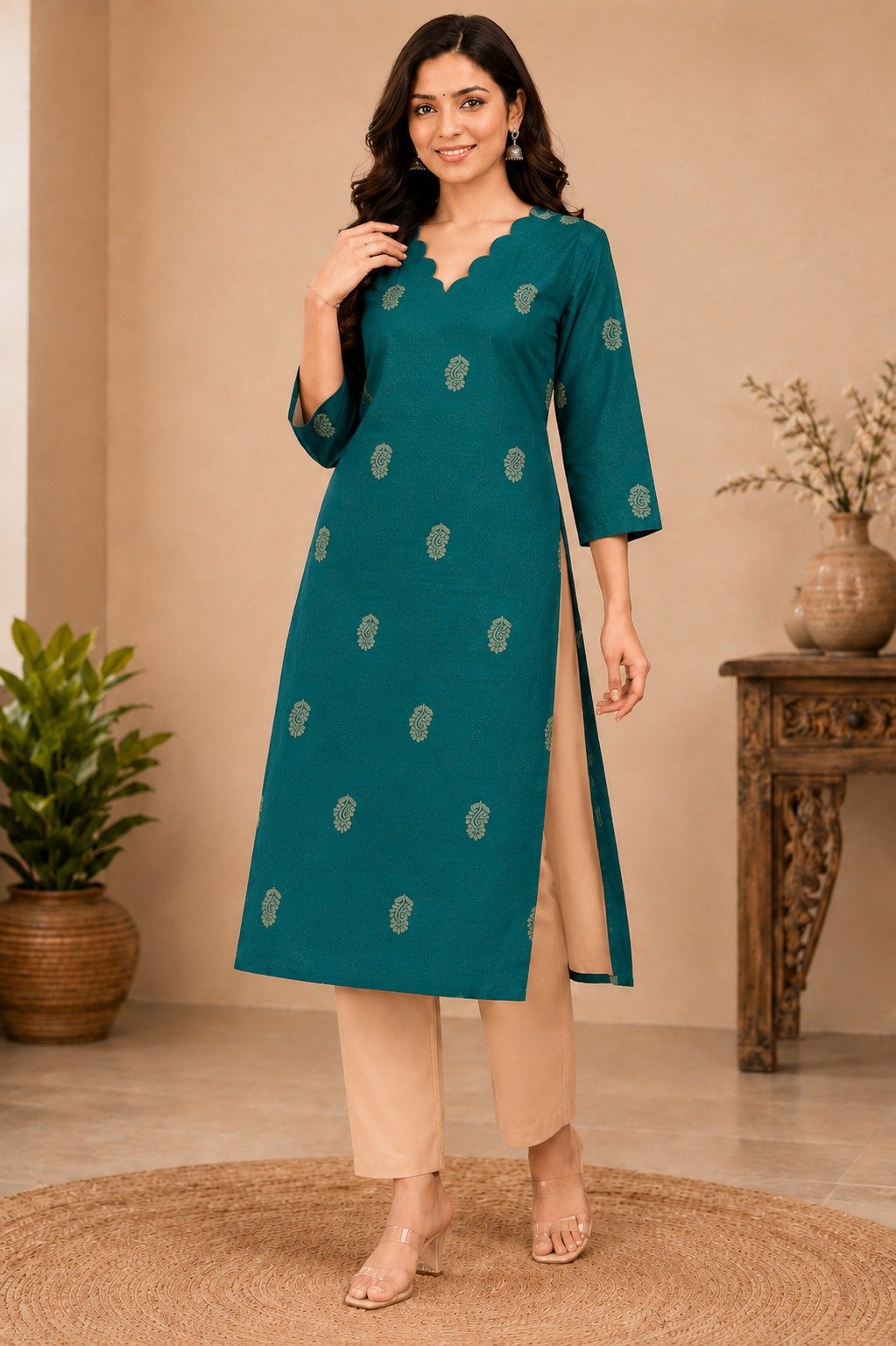 SIDE OPEN KURTIS