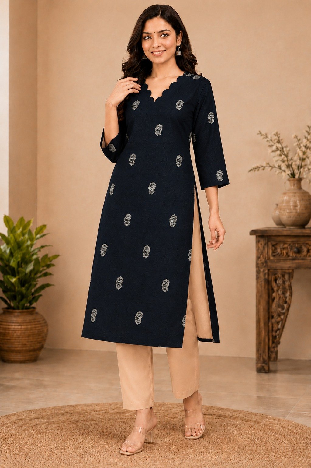 SIDE OPEN KURTIS