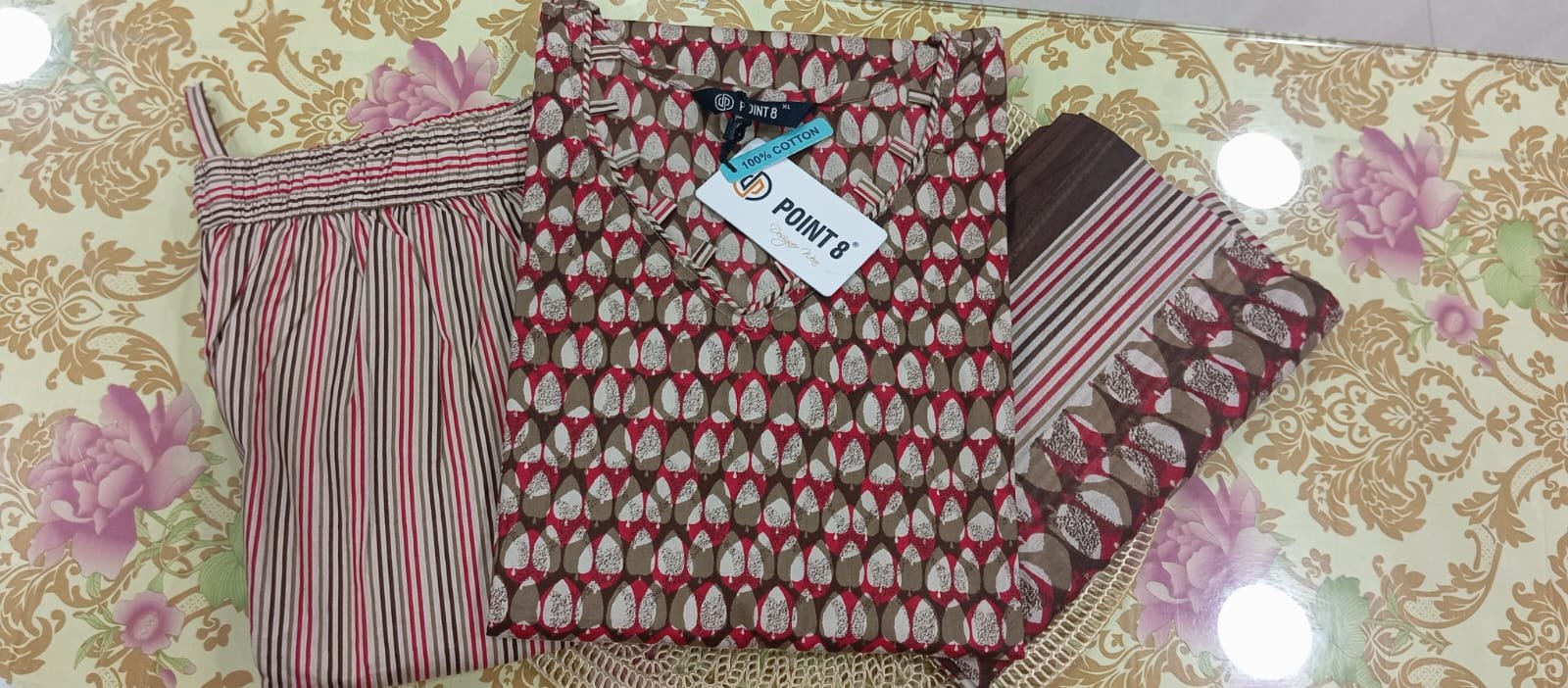 3 PCS SET KURTIS