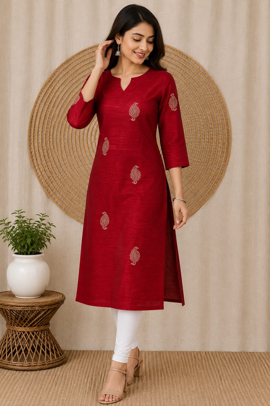 SIDE OPEN KURTIS