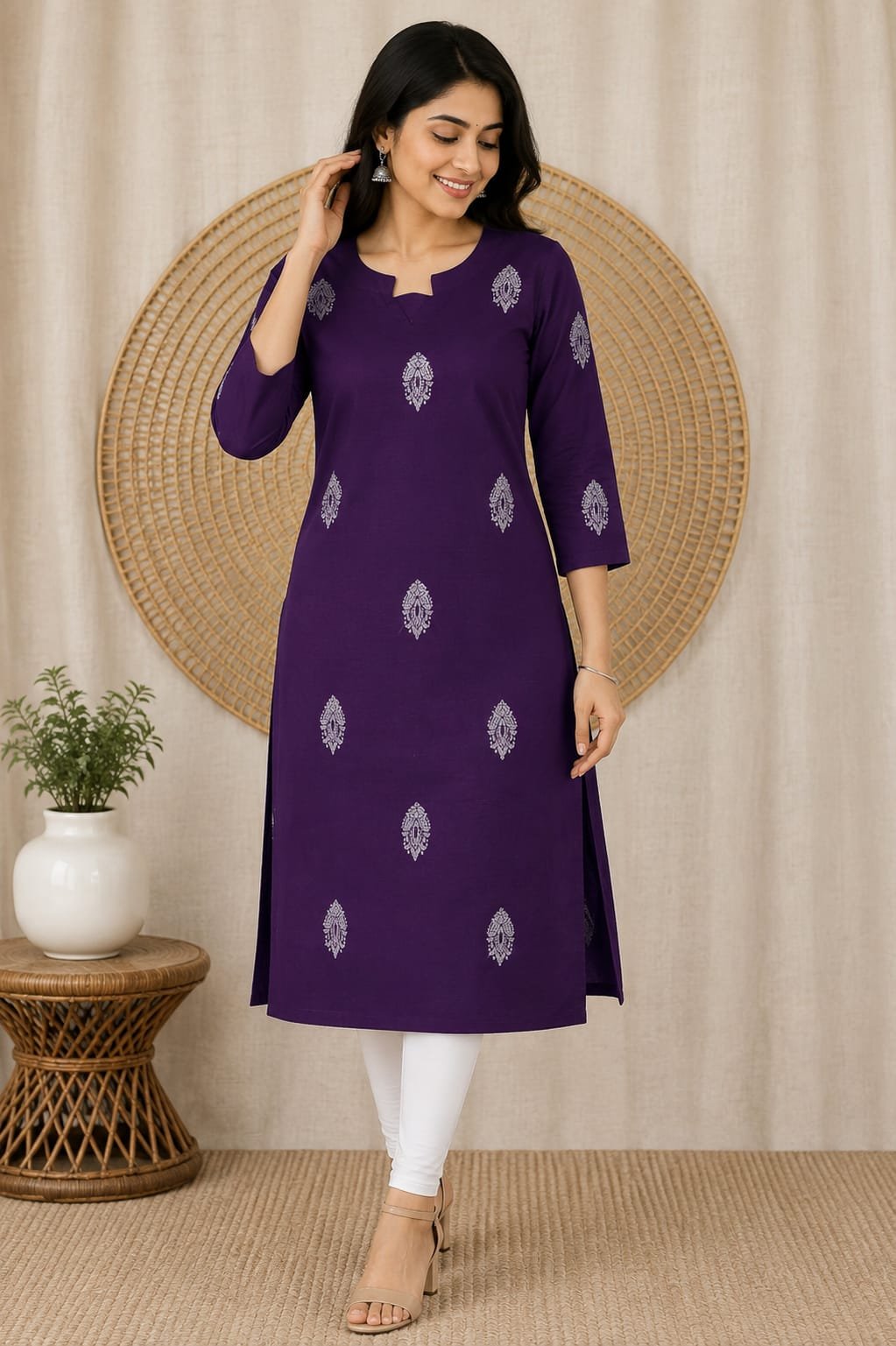 SIDE OPEN KURTIS