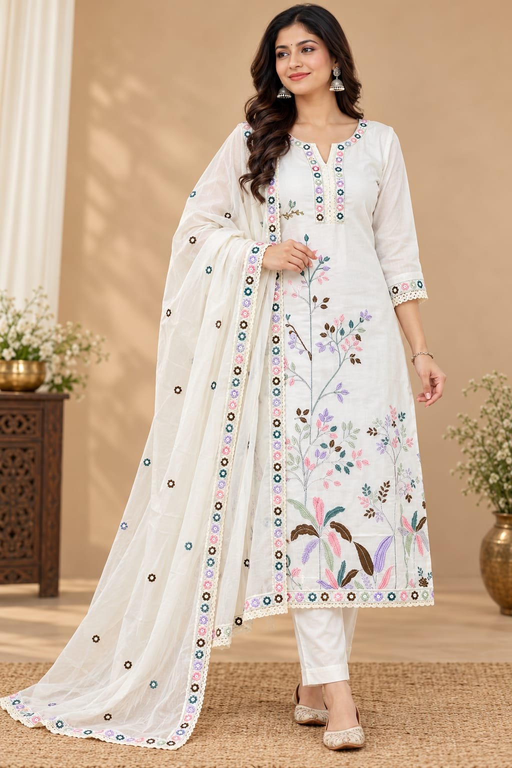 3 PCS SET GRAND KURTIS