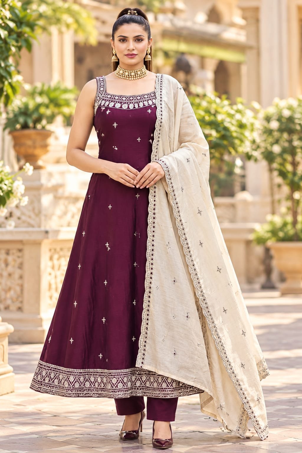 3 PCS SET GRAND KURTIS