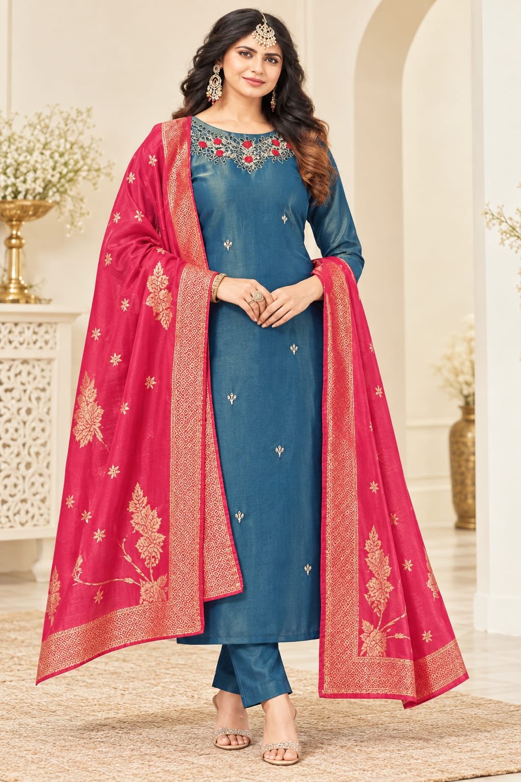 3 PCS SET GRAND KURTIS