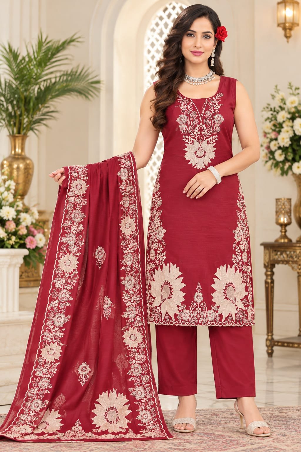 3 PCS SET GRAND KURTIS