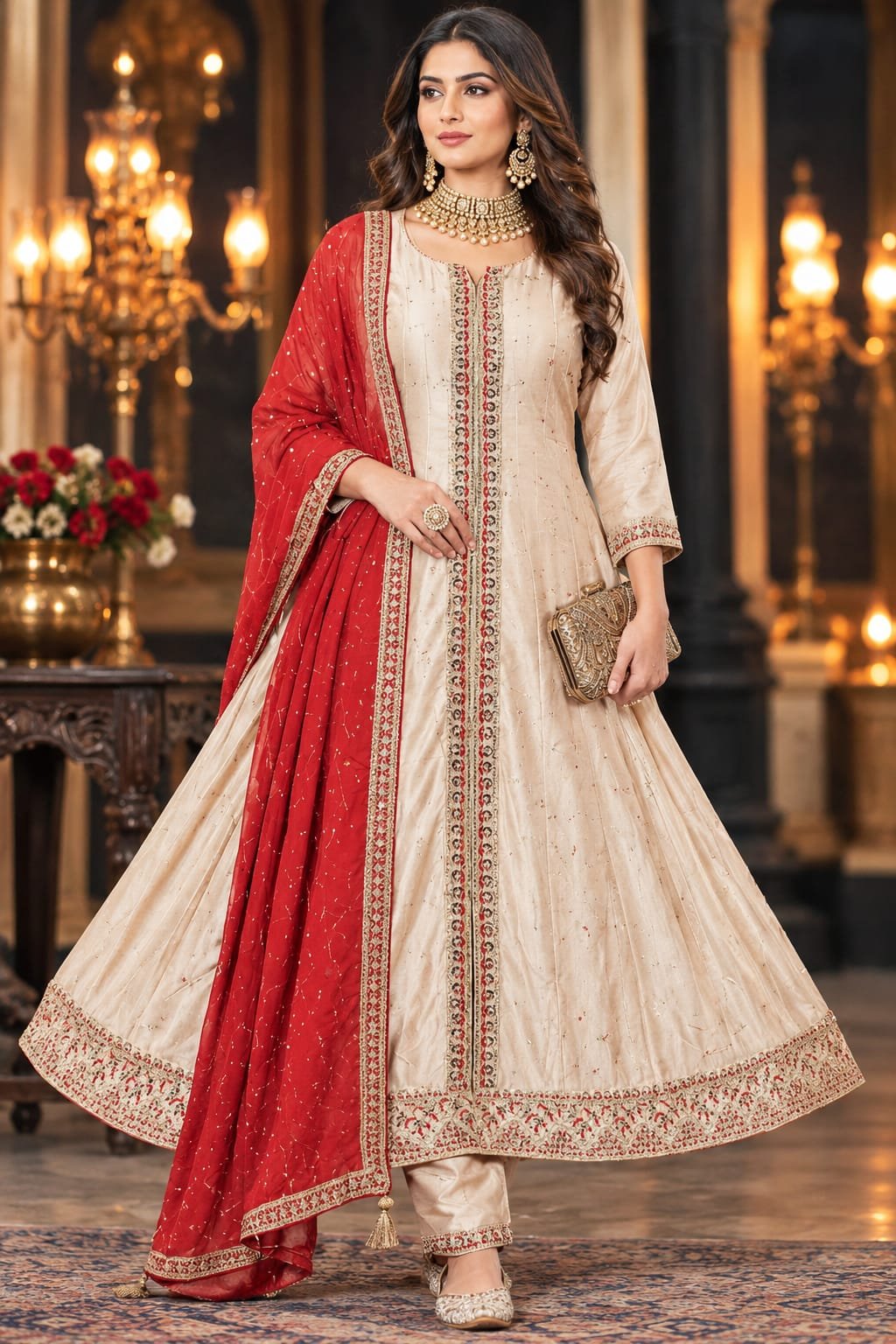 3 PCS SET GRAND KURTIS