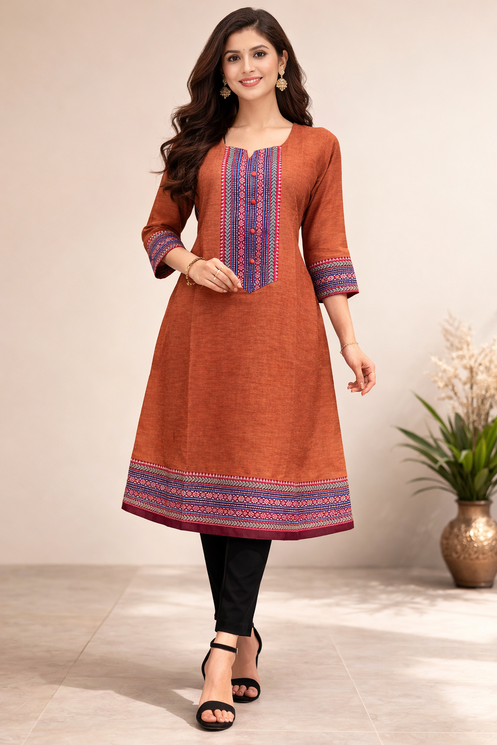 SIDE OPEN KURTIS