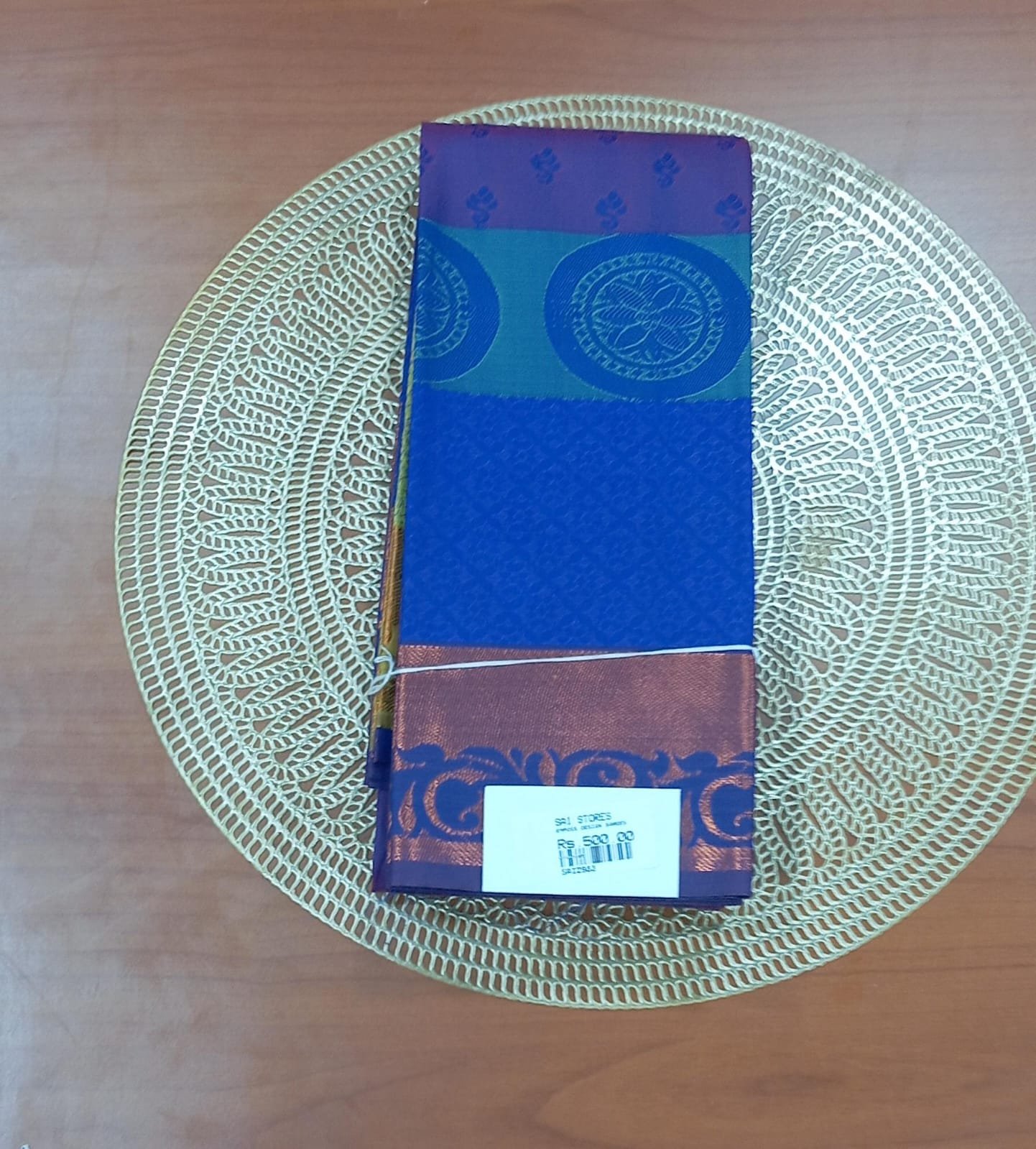 EMPOSS DESIGN SAREES