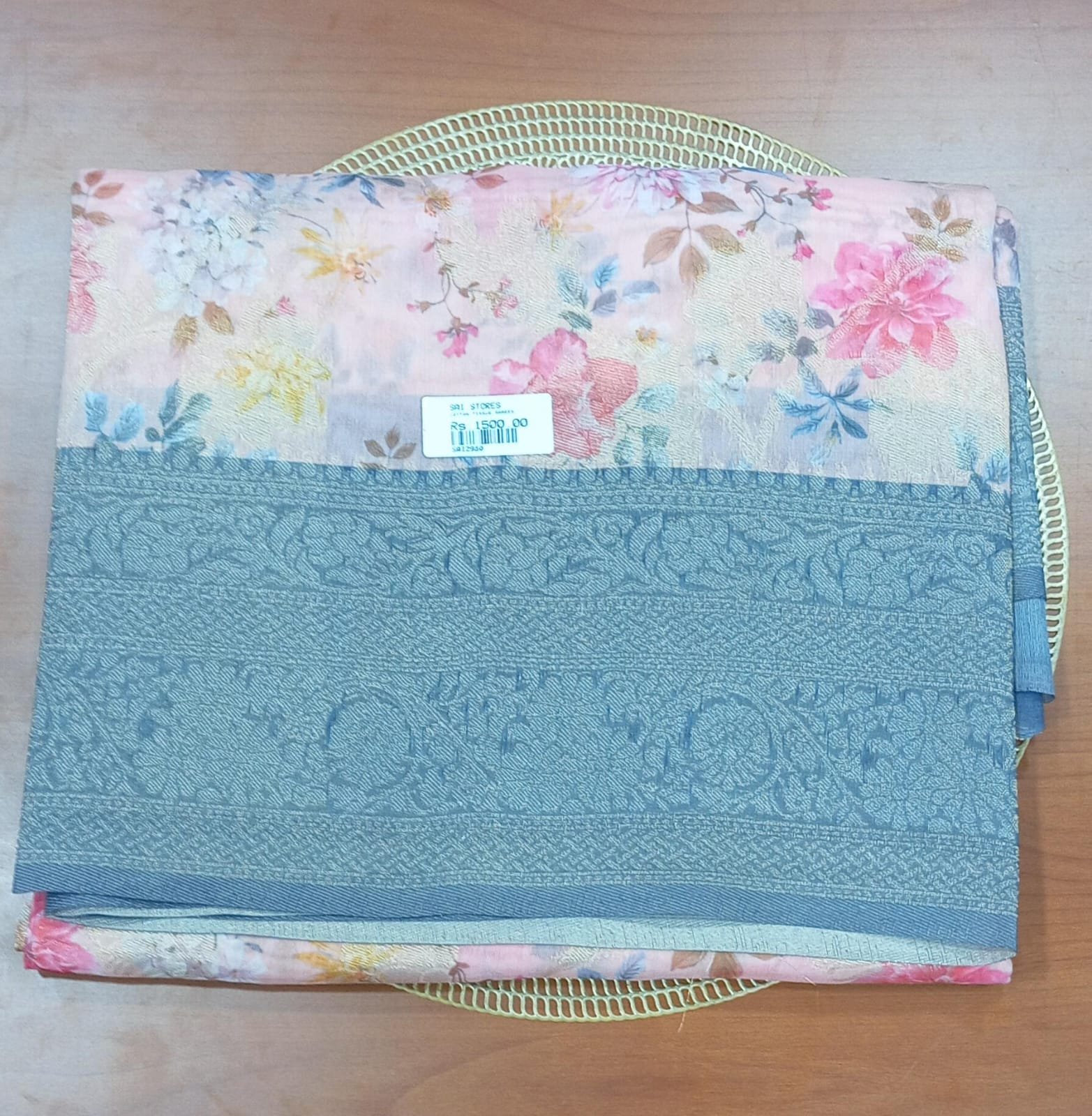 COTTON TISSUE SAREES