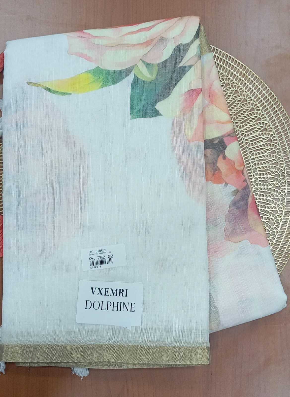 DOLPHINE DIGITAL PRINT SAREES