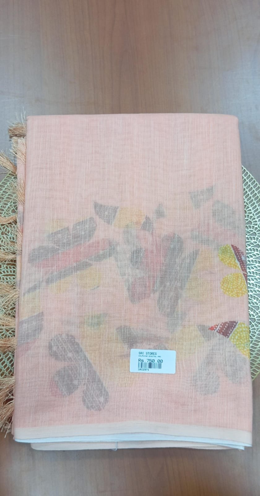DOLPHINE DIGITAL PRINT SAREES